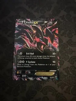 Yveltal EX 79/146 Pokemon Card XY Base Set Ultra Rare - Image 1