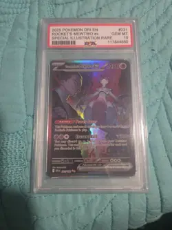 Pokemon Destined Rivals Mewtwo Special Illustration Team Rockets, PSA 10 - Image 1