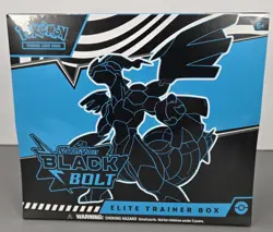 Pokemon -TCG Black Bolt ETB Scarlet and Violet - Brand New Factory Sealed - Image 1