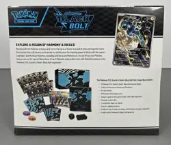 Pokemon -TCG Black Bolt ETB Scarlet and Violet - Brand New Factory Sealed - Image 4