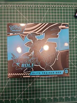 Pokemon TCG Scarlet And Violet Black Bolt Elite Trainer Box ETB New Sealed - Image 1