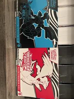 Pokemon Black Bolt and White Flare Elite Trainer Box ETB Set of 2 - Image 1