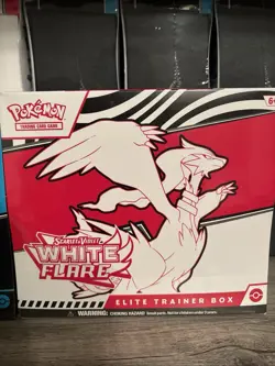 Pokemon Black Bolt and White Flare Elite Trainer Box ETB Set of 2 - Image 3