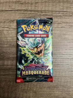 NEW Pokemon TCG Twilight Masquerade 1x Booster Pack - Image 1