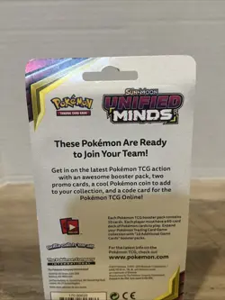 Pokemon Unified Minds Checklane Blister- Espeon Promo- Sealed New 2019 - Image 5