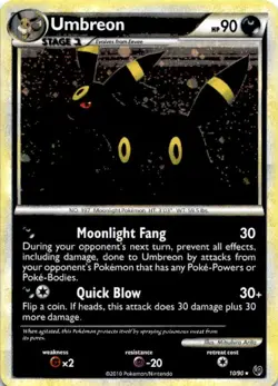 Pokemon Umbreon - 10/90 (Cracked Ice Holo) Deck Exclusives 010/090 Holo NM - Image 1