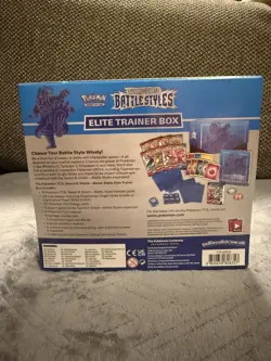 Pokemon TCG Sword & Shield Battle Styles Blue ETB SEALED Box 2021 English NEW - Image 4