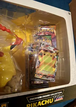 Pokemon TCG Celebrations Premium Figure Collection Pikachu VMAX Box - Sealed 820650809408 - Image 4