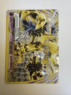 Trevenant BREAK 66/122 XY BREAKPoint Ultra Rare Holo Pokemon Gold From Pack - Image 1