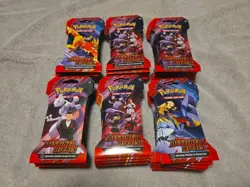 Pokemon TCG Sealed Lot Of 48 Destined Rivals Sleeved Booster Packs - Image 1