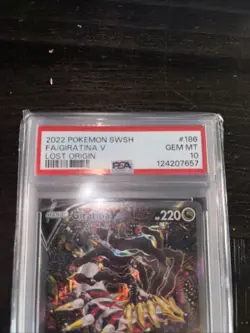Pokemon Giratina V Lost Origin Full Alt Art #186 PSA 10 Gem Mint - Image 2