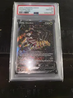 Pokemon Giratina V Lost Origin Full Alt Art #186 PSA 10 Gem Mint - Image 3