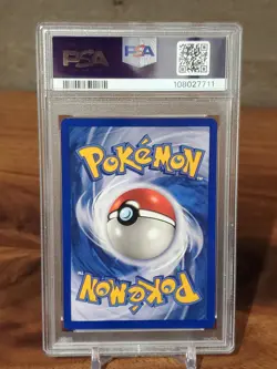 1999 POKEMON GAME 93 GUST OF WIND TRAINER PSA 10 GEM MINT BASE SET UNLIMITED - Image 2