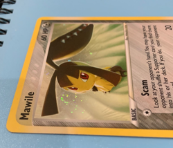 Pokemon Mawile 9/100 ex Sandstorm Holo "SWIRL" PACK FRESH NEVER PLAYED - Image 2