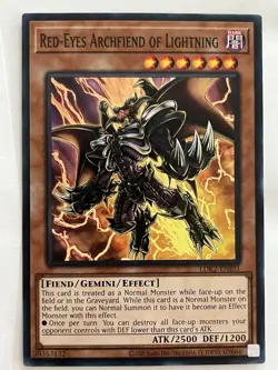 Red-Eyes Archfiend of Lightning LDK2-ENJ03 Legendary Decks II Unlimited - Image 1