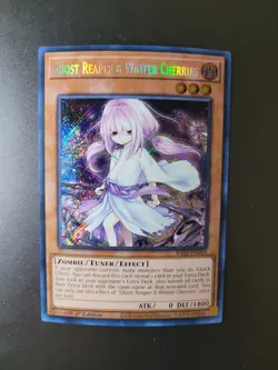 Yugioh - Ghost Reaper & Winter Cherries (Alternate Art) (Secret Rare) RA03-EN014 - Image 1