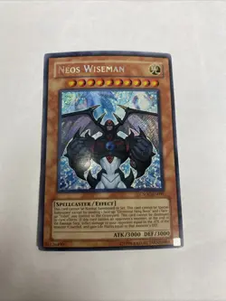 Yugioh - Neos Wiseman CSOC-EN097 SECRET VLP/NM X1 - Image 1
