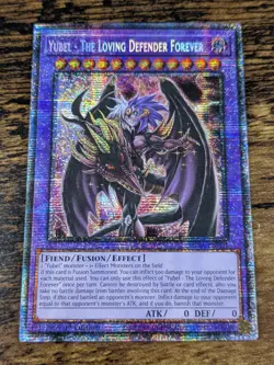 YU-GI-OH YUBEL THE LOVING DEFENDER FOREVER STARLIGHT RARE MP25 NM - Image 1
