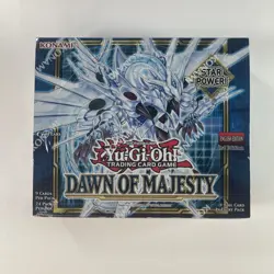 2021 Yu-Gi-Oh Dawn of Majesty Booster Box Factory Sealed 1st Edition - Image 1