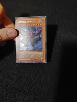 Vampire Genesis - SD2-EN001 - Ultra Rare - 1st Edition MP Yugioh - Image 5