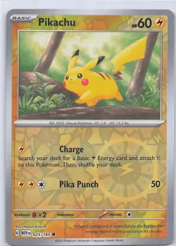 Pikachu - (Reverse Cosmos Holo) (Costco Exclusive) Common Miscellaneous Cards & - Image 1