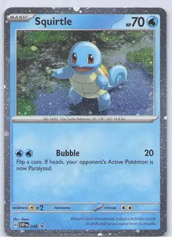 Squirtle - (Cosmos Holo) Promo SV: Scarlet & Violet Promo Cards 048 NM - Image 1