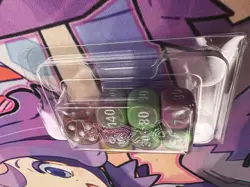 Shrouded Fable ETB Pokemon Trading Card Game Dice Purple + Green EX 💝 - Image 3
