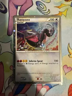 2011 Shiny Rayquaza Call of Legends SL10 Holo Secret Rare Pokemon Card NM-Mint - Image 2