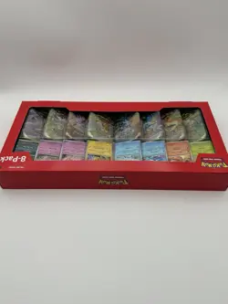 FAST SHIPPING Prismatic Evolutions Costco 8 Mini-Tin Bundle w/ Promo Cards - Image 4