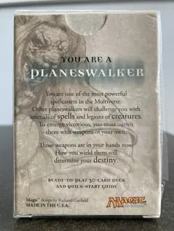 MAGIC THE GATHERING MTG WHITE PLANESWALKER 30 CARD DECK 2008 FACTORY SEALED ?? - Image 2