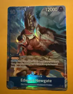 One Piece Card Edward.Newgate Alt Art OP13-042 Carrying On His Will English - Image 1