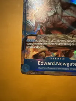 One Piece Card Edward.Newgate Alt Art OP13-042 Carrying On His Will English - Image 5