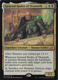 General Kudro of Drannith Ikoria Foil Mythic #187 NM MTG - Image 1