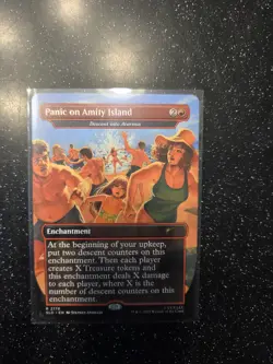 Panic on Amity Island - Descent into Avernus non foil Secret Lair MTG Magic Jaws - Image 1