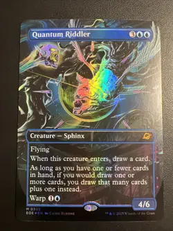Foil - Quantum Riddler (Borderless) - 305 / NM / English MTG - Image 1