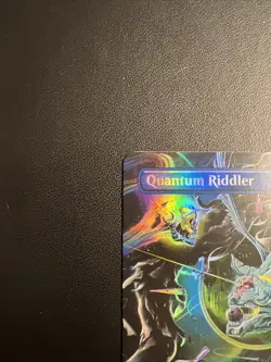 Foil - Quantum Riddler (Borderless) - 305 / NM / English MTG - Image 2