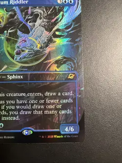 Foil - Quantum Riddler (Borderless) - 305 / NM / English MTG - Image 4