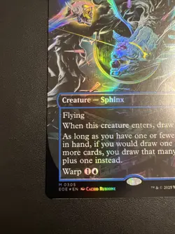 Foil - Quantum Riddler (Borderless) - 305 / NM / English MTG - Image 5