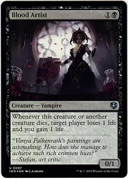 MTG Innistrad Remastered Blood Artist Foil (Uncommon) - Image 2
