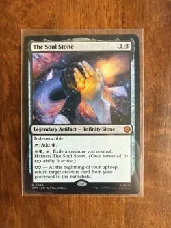The Soul Stone Marvel's Spider-Man Regular Nonfoil NM MTG - Image 1