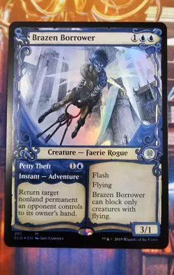 Brazen Borrower (Showcase) Throne of Eldraine Foil Mythic - Image 1
