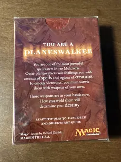 MTG 2008 Red Planeswalker Sample Deck (Sealed) Magic The Gathering - Image 2