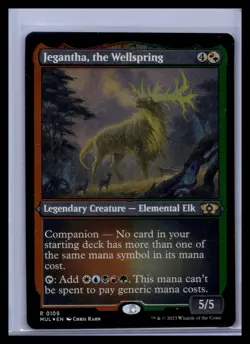 Jegantha, the Wellspring (Foil Etched) R March of the Machine: Multiverse Legend - Image 1