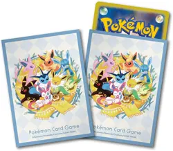 Pokemon Card Game 64 Sleeves Deck Shield Eevee Card Sleeves Japan - Image 2