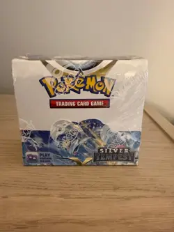 Pokemon TCG Sword & Shield Silver Tempest Booster Box - 36 Packs - Sealed - Image 1