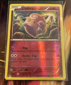 Pokemon TCG Clefairy Reverse Holo 2016 XY Breakpoint 81/122 NM - Image 1