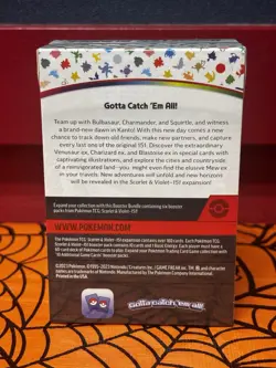Pokemon TCG Scarlet and Violet 151 Booster Box, Factory Sealed English 6 Packs. - Image 3