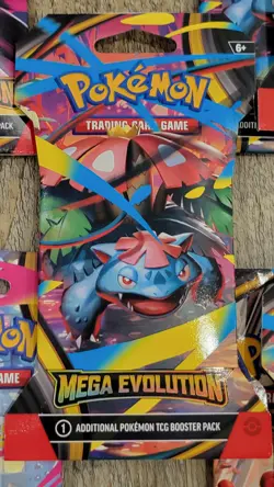 LOT OF 30 FACTORY SEALED Pokemon TCG Mega Evolution Sleeved Booster Packs - Image 3