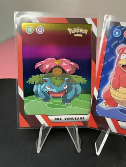 Venusaur #003 Rainbow Holo - Pokemon Kanto Series Vol 2- Full House 2025 - NM!!! - Image 2