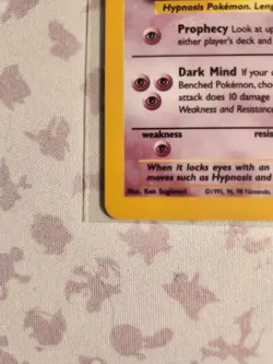 Hypno 8/62 Holo Fossil Unlimited Pokemon TCG - Image 4